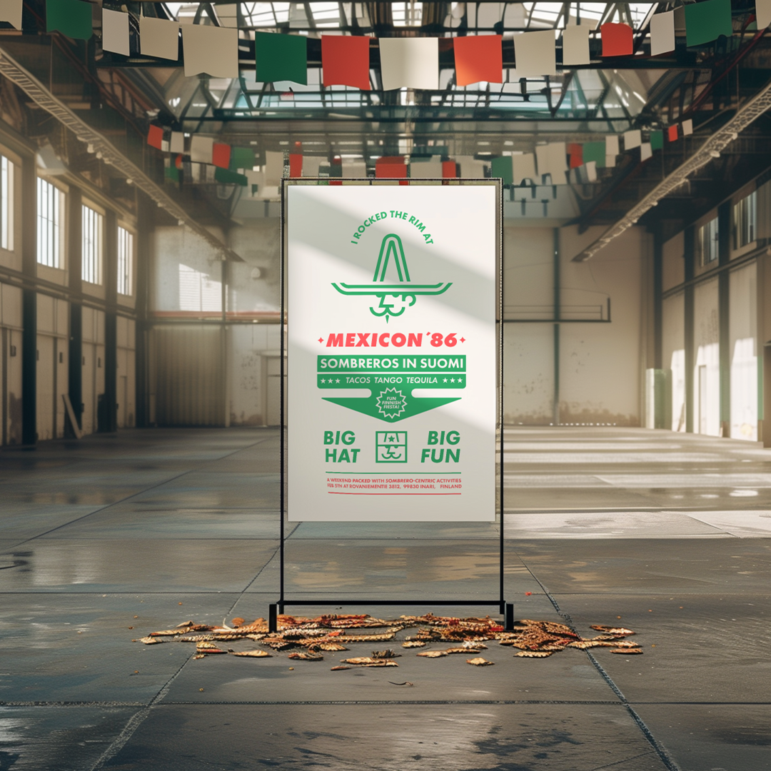 Mexicon '86 - Sombreros in Suomi