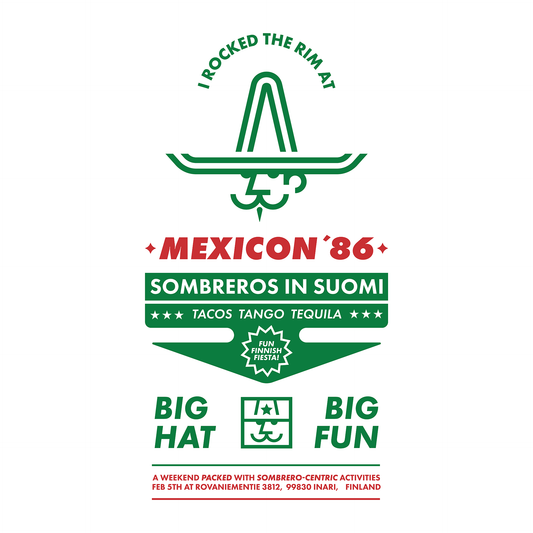 Mexicon '86 - Sombreros in Suomi